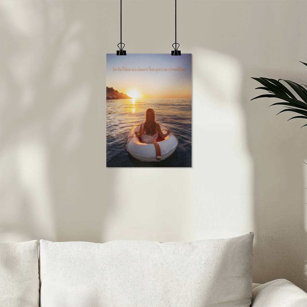 "Sea of Possibilities" Poster for Therapist Decor