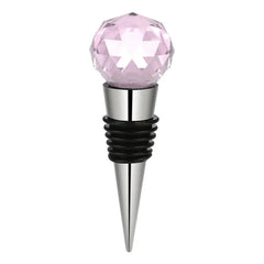 Zinc Alloy Wine Stopper Crystal Wine Champagne Bottle Stopper Vacuum Sealed Wedding Heart Gift  Wine Pourer Stopper