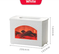 Simulated Fireplace Flame Mist Air Humidifier