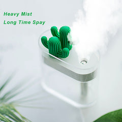 160ML Clear Cactus Ultrasonic Air Humidifier