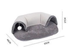 Autumn And Winter Cat Nest Cat Tunnel Plush