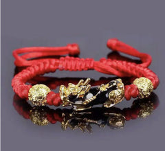 Vietnam Sand Gold Obsidian Bracelet for Men and Women