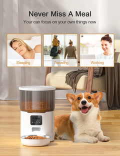 Cat Smart Dog Automatic Pet Feeder with wifi