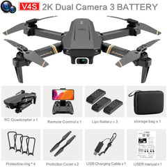 4DRC V4 WIFI FPV Drone with Duel 4k Cameras